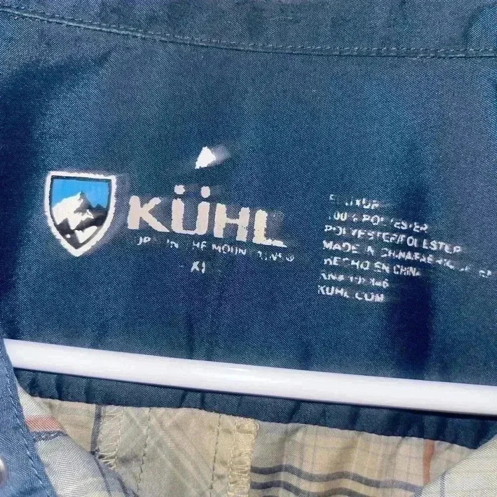 Kuhl Eluxur Snap Up mens Short Sleeve Shirt - Picture 4 of 4